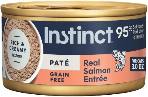 Vista 11 de Instinct Original Paté - Alimento húmedo para gatos, receta sin granos, pollo real, 3 onzas (paquete de 24)