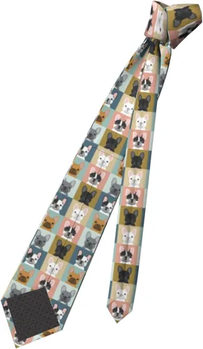 Vista 6 de Men's Novelty Necktie Funny Animal Skinny Ties Gifts for Men Teen Boys, Fashion Christmas Party Neck Tie Accessories