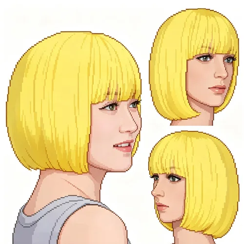 Vista 16 de Pelucas Bob con flequillo, peluca de cabello castaño rojizo de 10 Caoba