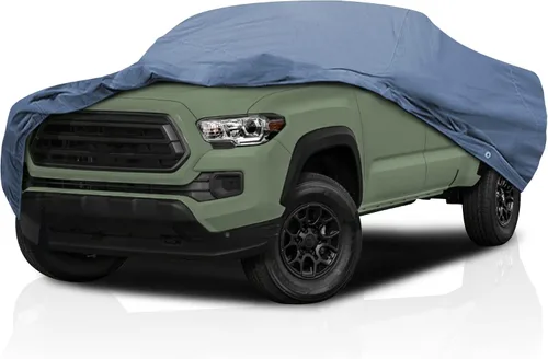 Vista 10 de USCarCover Supreme - Funda para camioneta Toyota Tacoma 2016-2026 de doble cabina de 5 pies, protección contra todo tipo de clima, polvo, sol, nieve