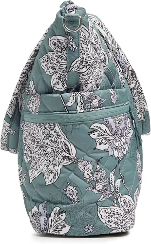 Vista 5 de Vera Bradley Bolsa de mano grande de sarga de alto rendimiento