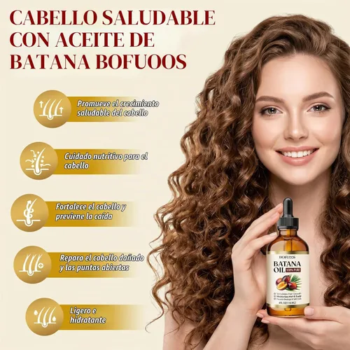 Vista 2 de Batana Oil for Hair Growth – 100% Pure Unrefined Hair & Scalp Oil