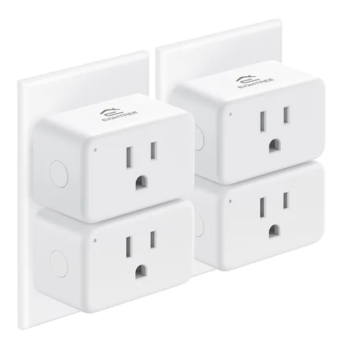 Vista 11 de EIGHTREE Enchufe inteligente de 15 A, salida WiFi que es compatible con Alexa y Google Home y SmartThings, no requiere concentrador, toma