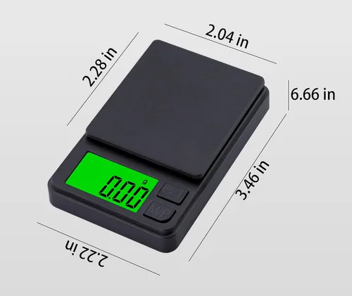 Vista 7 de Báscula digital de bolsillo de 35.27 oz x 0.00 oz, báscula de gramos, báscula digital de gramos, báscula de alimentos, báscula de joyería, báscula