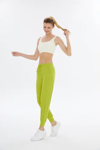 Vista 5 de PATTERN HOUR Pantalones deportivos para mujer con bolsillos, pantalones deportivos para mujer, pantalones suaves para yoga, entrenamiento, correr