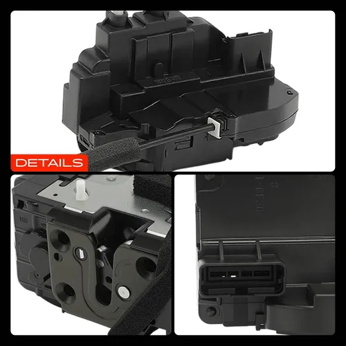 Vista 9 de A-Premium Actuador de bloqueo de puerta lateral del pasajero trasero derecho compatible con Nissan Versa/Tiida 2007-2013