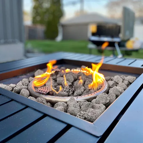 Vista 5 de Stanbroil Rocas de lava natural de 4/5" - 1-1/5" para hoguera, chimenea, 5