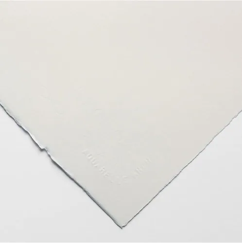 Vista 2 de Arches Rollo de papel de acuarela de 51 pulgadas x 10 yardas, papel blanco natural 100% algodón, rollo de papel de acuarela de prensa en caliente