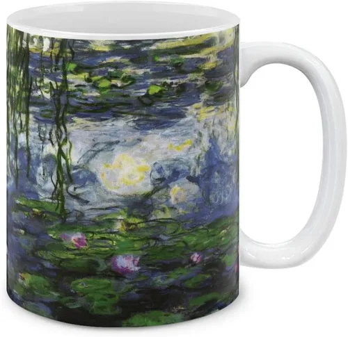 Vista 21 de MUGBREW Classic Art - Taza de café de cerámica de almendra Vincent Van Gogh, 11 onzas