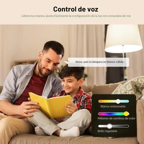 Vista 4 de THIRDREALITY Bombilla Inteligente de Color ZL1, Se Requiere un Hub Zigbee, Compatible con Home Assistant (ZHA y Z2M), SmartThings, Aeotec, Homey