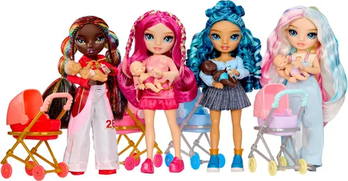 Vista 6 de Rainbow High Jr. High Bestie Babysitters - Stella Monroe, muñeca de moda de 9 pulgadas