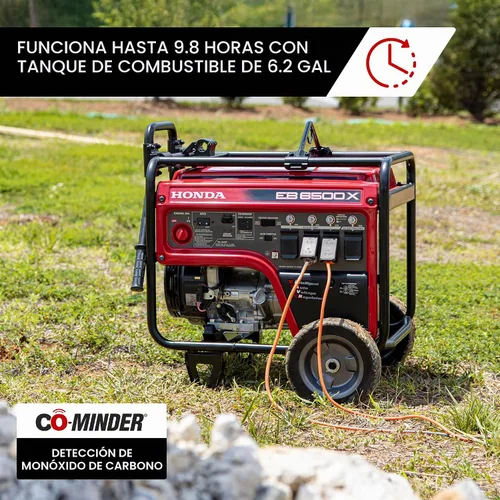 Vista 4 de Honda EB6500 6500 vatios 120/240V generador silencioso (EB6500X1AN)