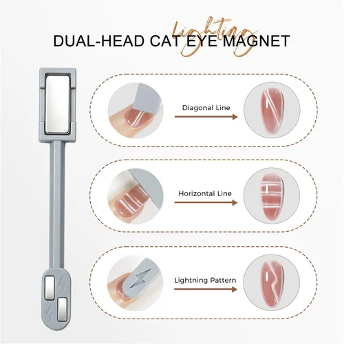 Vista 4 de JODSONE Juego de imanes de ojo de gato para uñas, kit de arte de uñas CT-4