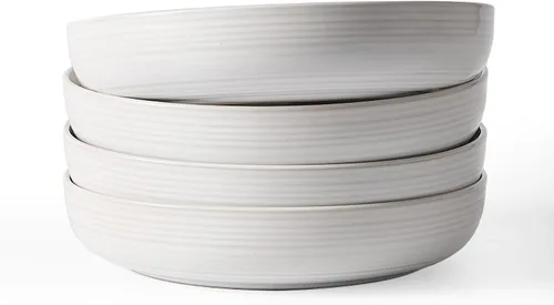 Vista 67 de famiware Milkyway - Juego de 4 cuencos para pasta, 33 onzas, hilo beige