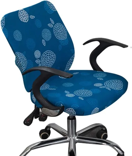 Vista 31 de Melaluxe Funda para silla de oficina de computadora, funda universal protectora y elástica para silla giratoria elástica