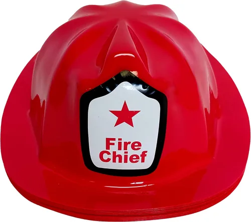 Vista 3 de Casco de bombero infantil (paquete de 12 piezas)