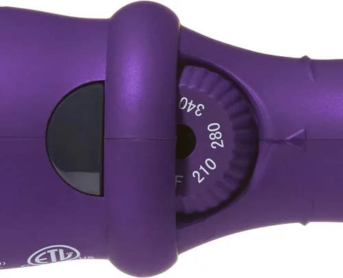 Vista 2 de ion Titanium Pro Brush Iron, 11/4 pulgadas, calienta hasta 400F, riza, alisa, da volumen, añade elevación, todo tipo de cabello