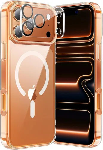 Vista 55 de Funda para iPhone 11, funda magnética con función atril [protección de grado militar] y [compatible con MagSafe], funda protectora delgada