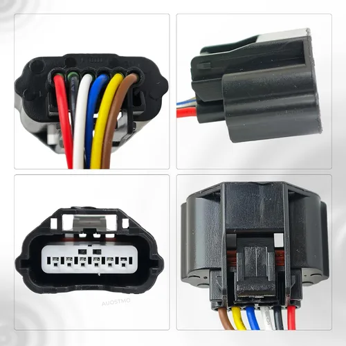 Vista 3 de Arnés de conector de sensor de flujo de aire masivo (MAF), OE 22680-7S000 S2822, compatible con Nissan 350Z 370Z Altima Maxima Murano Rogue Frontier