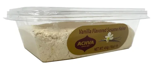 Vista 2 de Achva Halva Vainilla, bandeja de 16oz