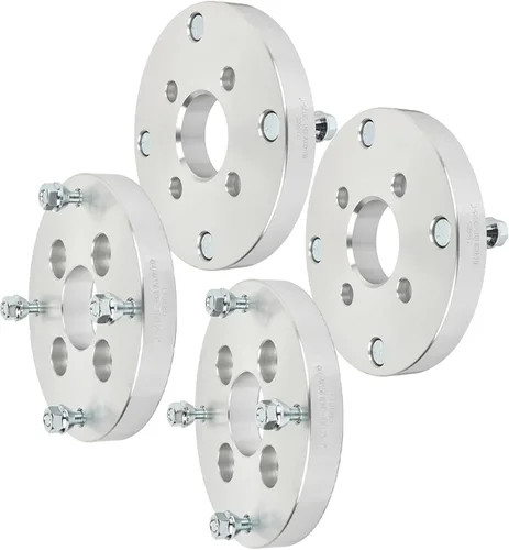 Vista 28 de SCITOO Espaciadores de rueda de 1.5 pulgadas, orificio 4x4 con adaptadores de pernos de 1/2 de 2.441 in para ClubCar Precedent para Adward 2 para EZ