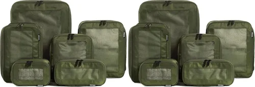 Vista 31 de Aerotrunk Cubos de embalaje de compresión para viajes, paquete de 2, beige