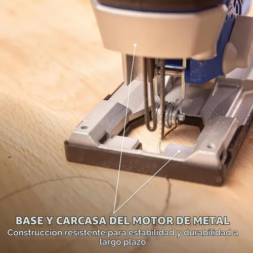 Vista 5 de Kreg Sierra Caladora de Agarre de Barril con Impulso Iónico de 20V - Inalámbrica, Compacta y Ergonómica - Corte de Precisión - Velocidad Variable