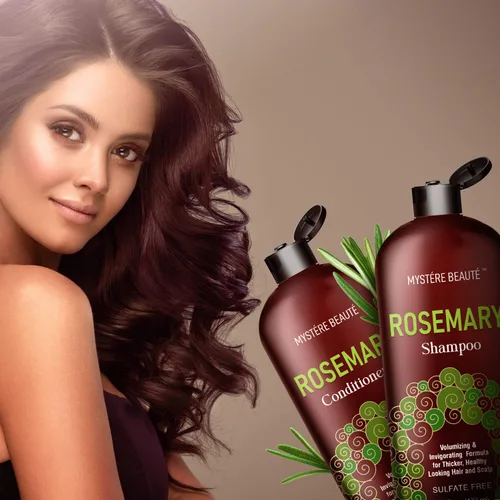 Vista 4 de Mystere Beaute Himalayan Scrub and Romero Champú Acondicionador Set - Paquete