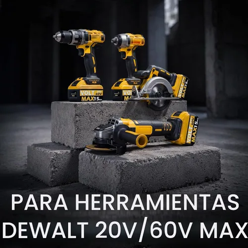 Vista 4 de Paquete de 2 baterías de 20 V/60 V 15.0 Ah compatibles con DEWALT