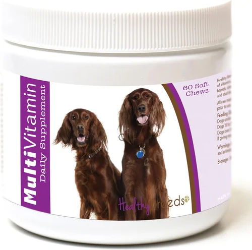 Vista 110 de Healthy Breeds Affenpinscher - Masticables blandos multivitamínicos, 60