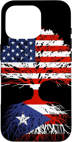 Vista 20 de Puerto Rico Boricuas Roots - Carcasa para iPhone 17, diseño de bandera estadounidense de Puerto Rico