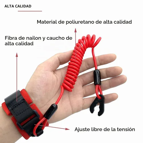 Vista 3 de Interruptor de parada de emergencia para motor de barco de repuesto para Yamaha Jet Ski WaveRunner WaveVenture WaveRaider WaveJammer WaveBlaster