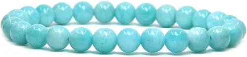 Vista 7 de Angelstones Gemstones 6mm Round Beads Healing Crystal Bracelet for women Amatista