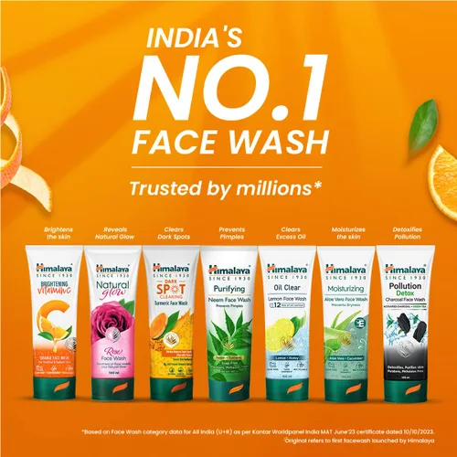 Vista 7 de Himalaya Lavado facial naranja eliminación de bronceado, 1.7 fl oz
