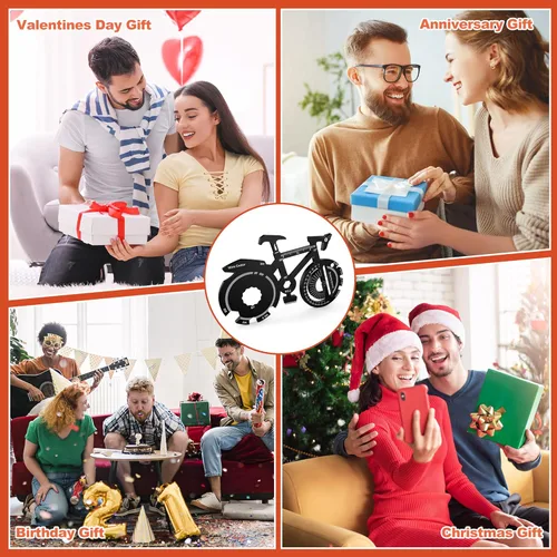 Vista 6 de Divertidos regalos de bicicleta para hombres, regalo de graduación genial para él, regalos únicos para el día del padre, ideas de regalo