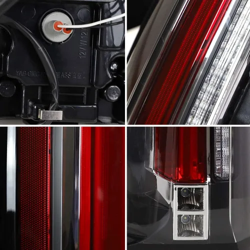 Vista 6 de Ensamble de luces traseras con pantalla LED VLAND para Cadillac Escalade SUV de 3ª generación 2007 2008 2009 2010 2011 2012 2013 2014