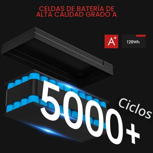 Vista 5 de CYCLENBATT Batería de Litio de 12V 10Ah, Más de 5000 Ciclos Batería LiFePO4 12V 10Ah con BMS de 10A Integrado, Batería de Litio de 12V Adecuada