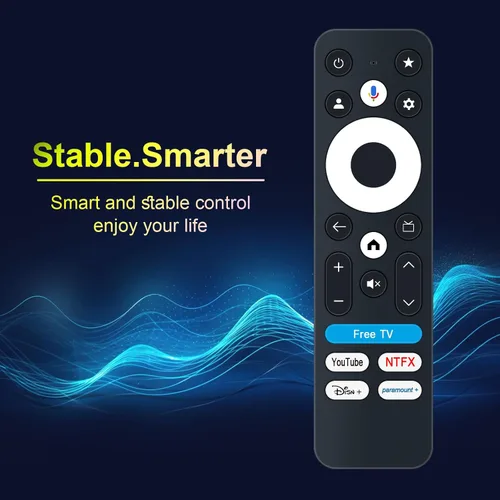 Vista 7 de Reemplazar el control remoto por voz compatible con el dispositivo de transmisión Onn 4K Pro Google TV