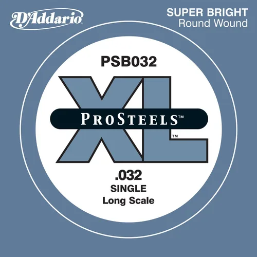 Vista 11 de D'Addario PSB028W ProSteels Bass Guitar Single String, Long Scale, .028