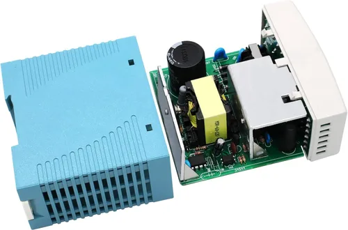 Vista 4 de Carril DIN DC 12V Fuente de alimentación conmutada MDR 60W (entrada: 100-240VAC, salida: 12VDC, 50/60HZ) Convertidor de interruptor (12V 5A)