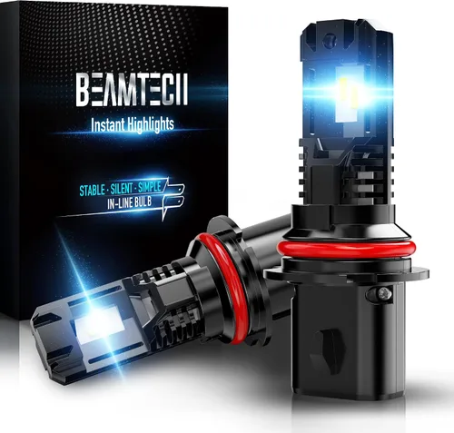 Vista 7 de BEAMTECH Bombilla antiniebla H/4, 2 piezas Bombilla H4, 6500K, sin ventilador, estable, apta para motocicleta
