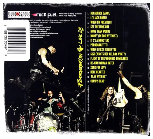 Vista 2 de Pornograffitti Live 25 Metal Meltdown (BluRay+DVD+CD) Blu Ray