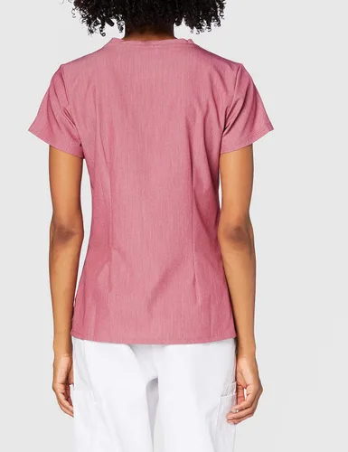 Vista 3 de Adar Pro - Ropa quirúrgica para mujer, camisa con cuello en V
