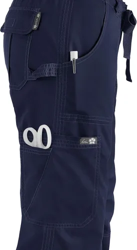 Vista 3 de Koi - Pantalón médico cargo Lindsey resistente para mujer