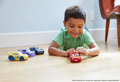 Vista 5 de Disney Cars Juguetes Turbo Racers Rayo McQueen