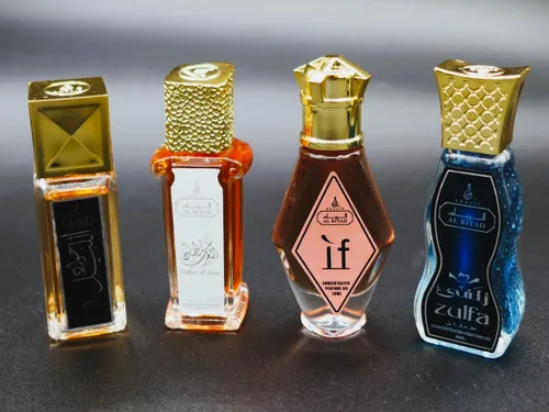 Vista 6 de Maison d'Orient ADVENTURE - Perfume Roll On de 0.7 fl oz para hombres, fragancias sin alcohol. AL RIYAD (aceite corporal rollon) Esenciales de viaje