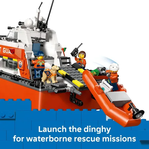 Vista 5 de LEGO City Coast Guard Rescue Boat & Helicopter 60504