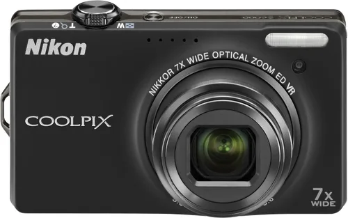 Vista 7 de Nikon Coolpix S6000 - Cámara digital de 14 MP con zoom de reducción de vibración óptica (VR) 7x y LCD de 2.7 pulgadas (negro)