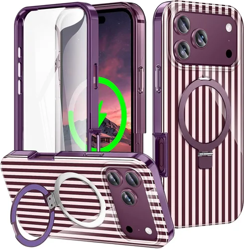 Vista 99 de Funda para iPhone 16 con protector de pantalla-Lotus A25