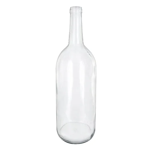 Vista 6 de Botellas transparentes de 1.5 litros/burdeos, 6 por caja